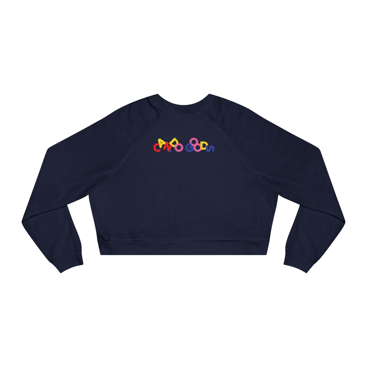 Respect Them Boxy Crop Crewneck Pullover Sweatshirt - 4 Colors
