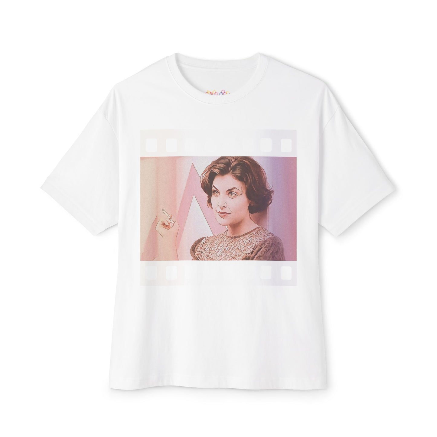 Portrait of Audrey Horne - Premium Unisex Oversized Boxy Tee