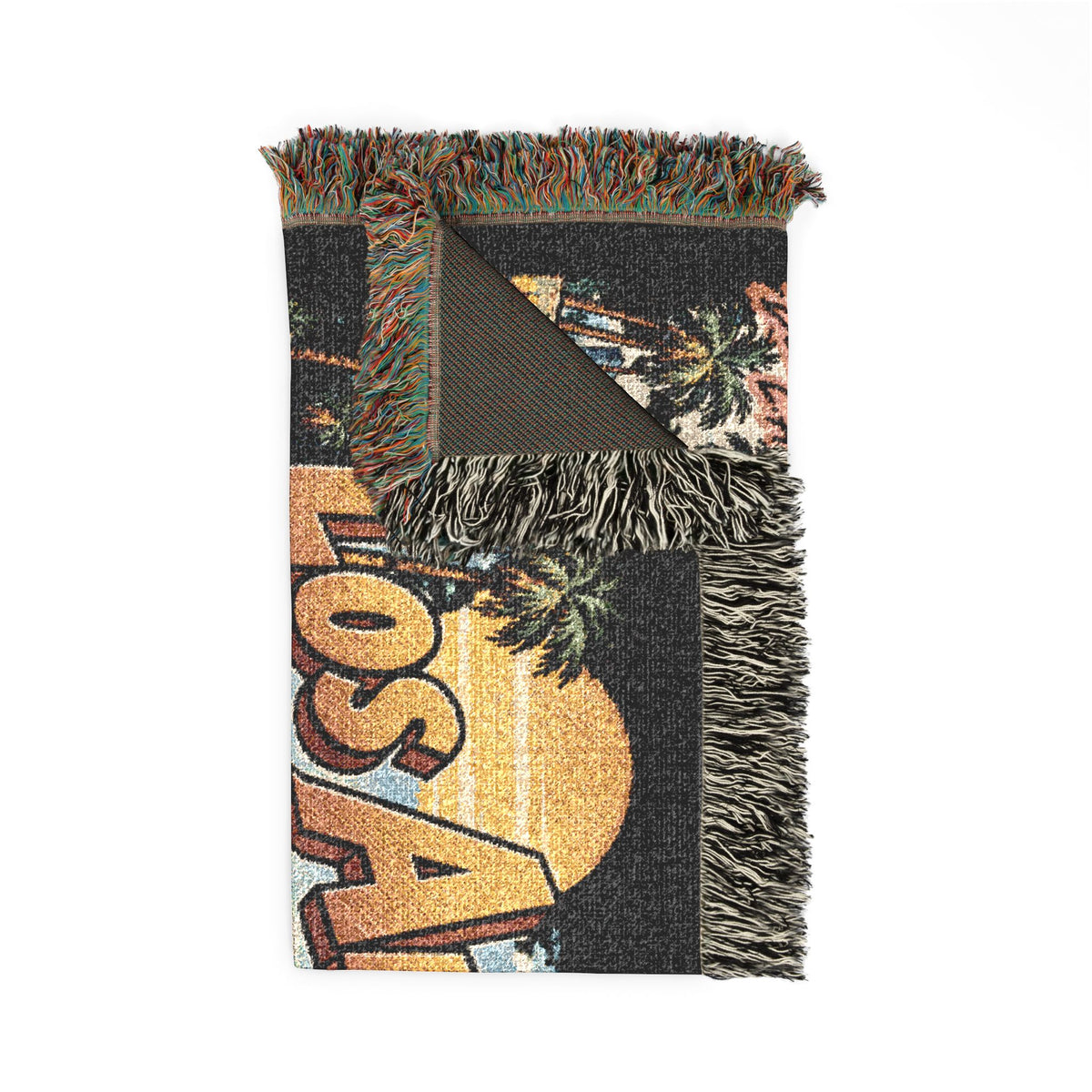 Los Angeles Cityscape Woven Blanket