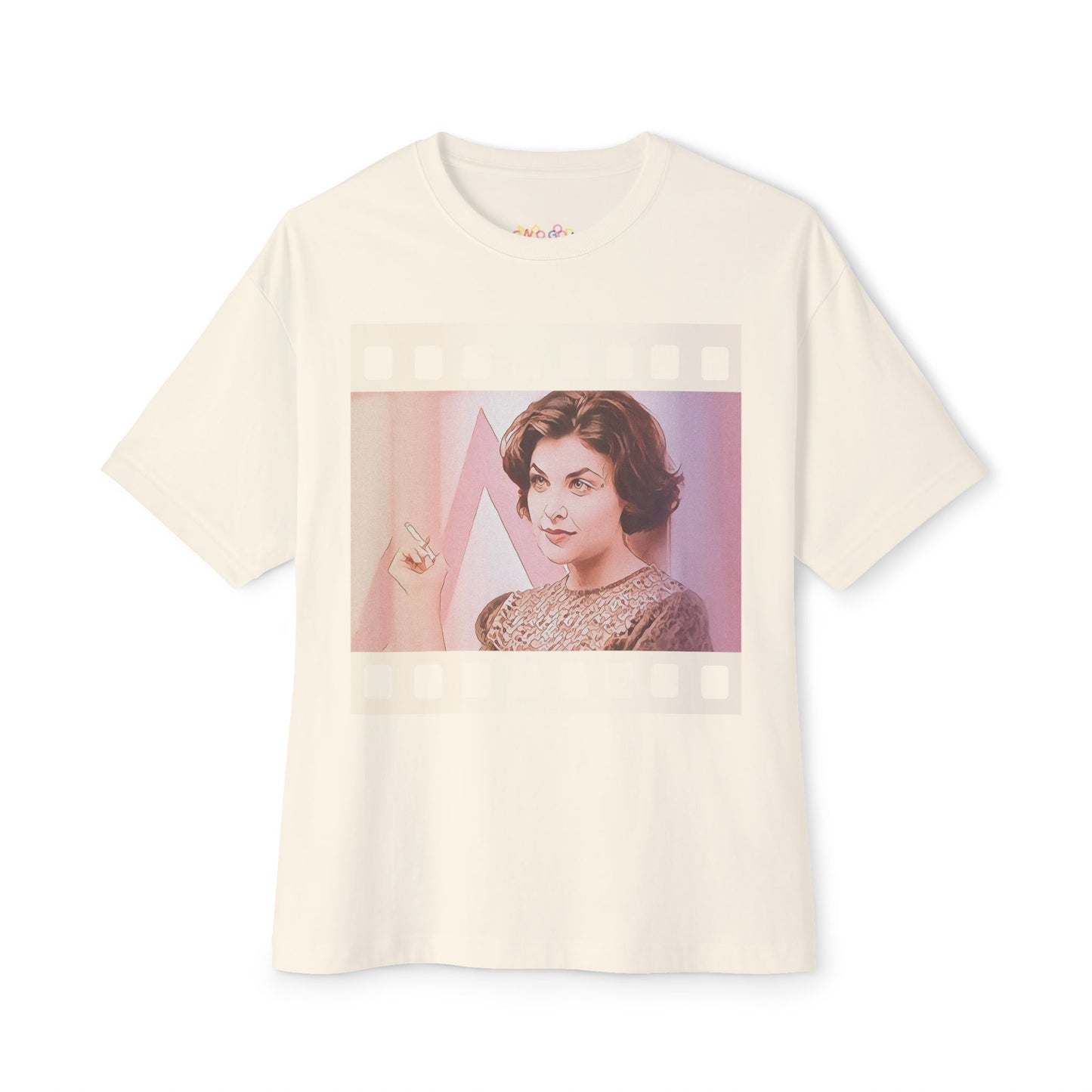 Portrait of Audrey Horne - Premium Unisex Oversized Boxy Tee