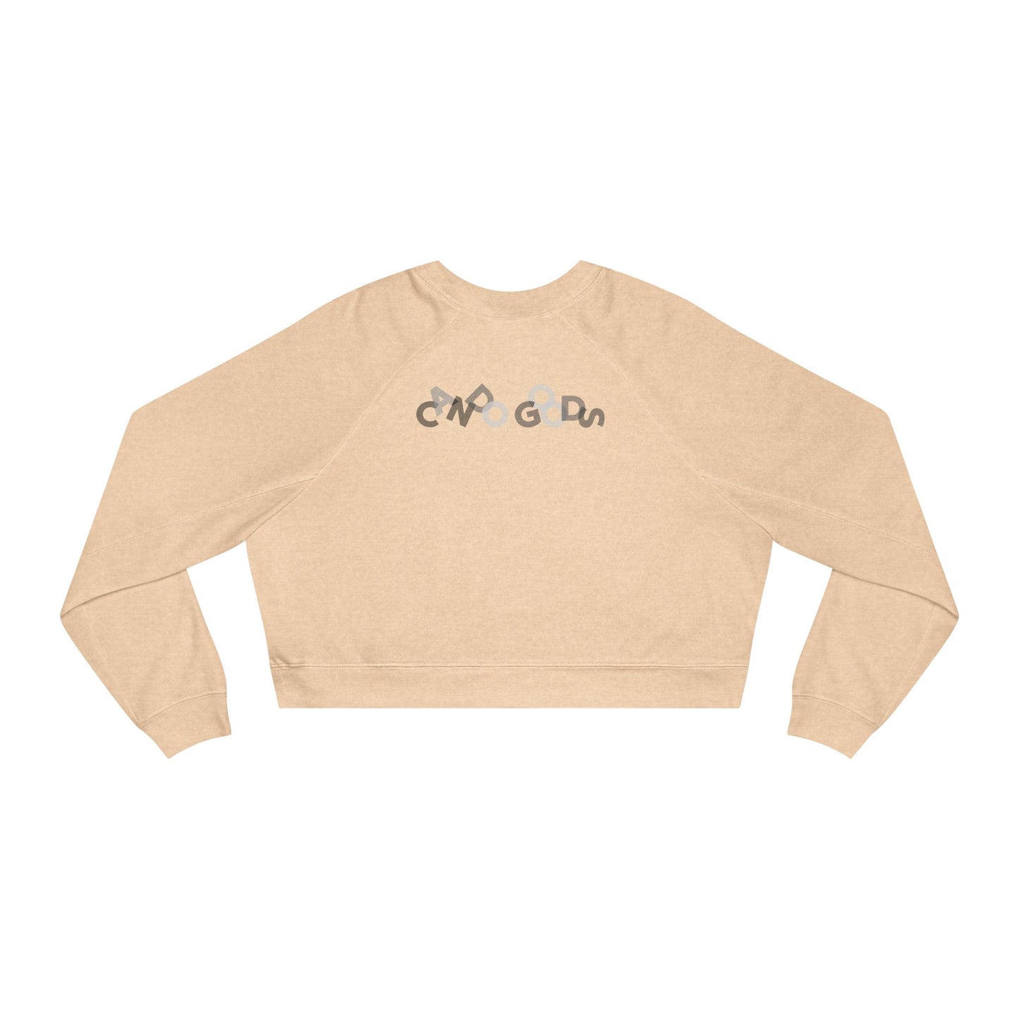 Respect Them Boxy Crop Crewneck Pullover Sweatshirt - 4 Colors