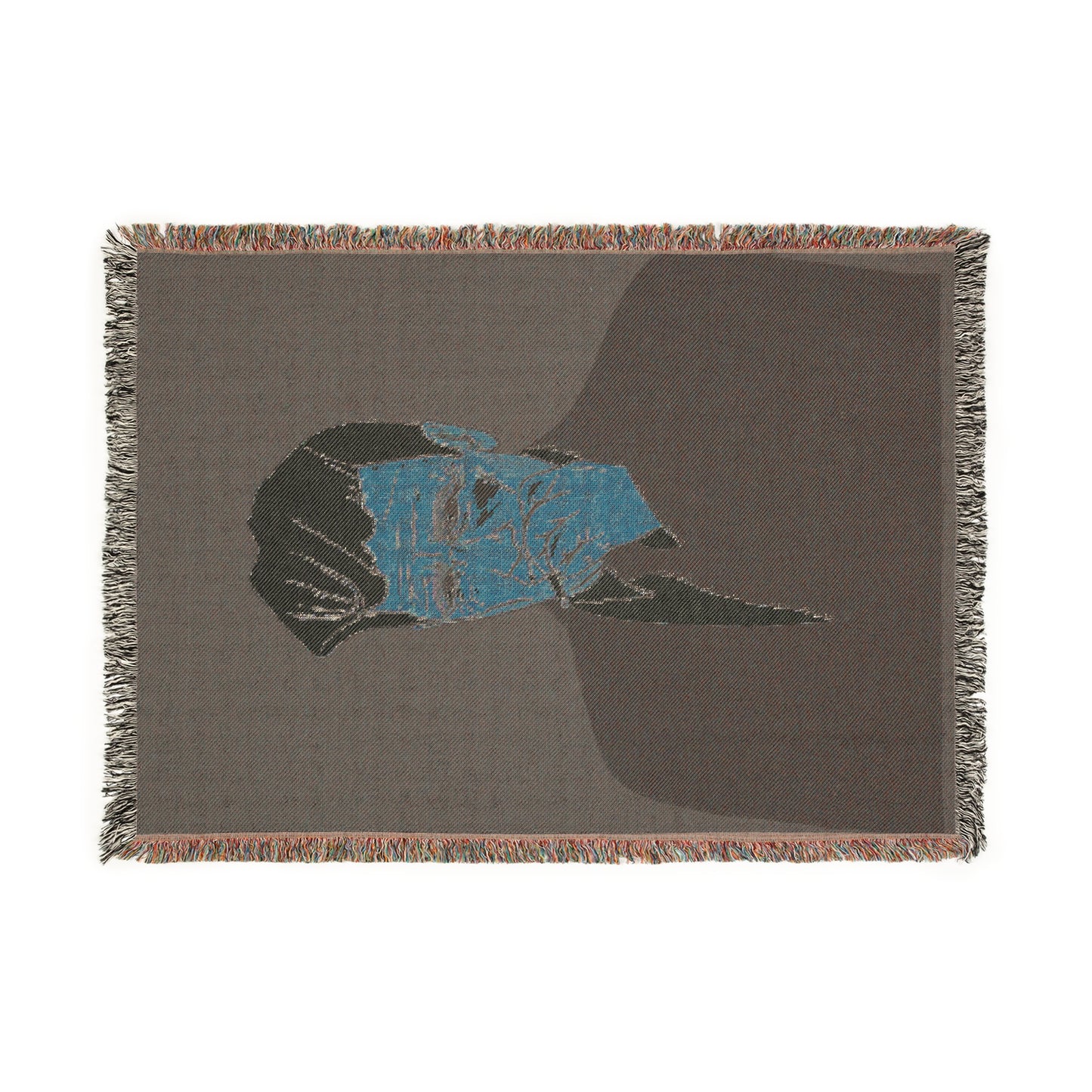 For the Love of Lynch - Blue - Cotton Woven Blanket