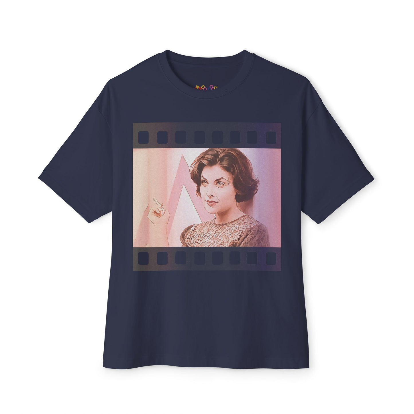 Portrait of Audrey Horne - Premium Unisex Oversized Boxy Tee