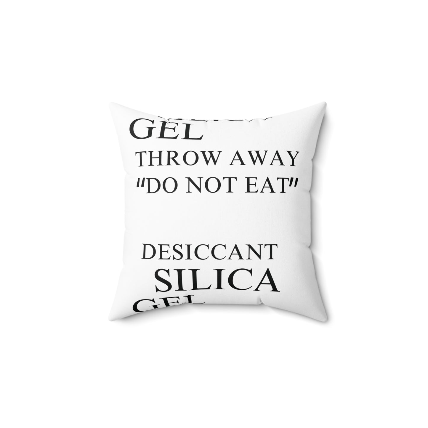 Silica Gel Decorative Pillow - Throw Cushion for Home