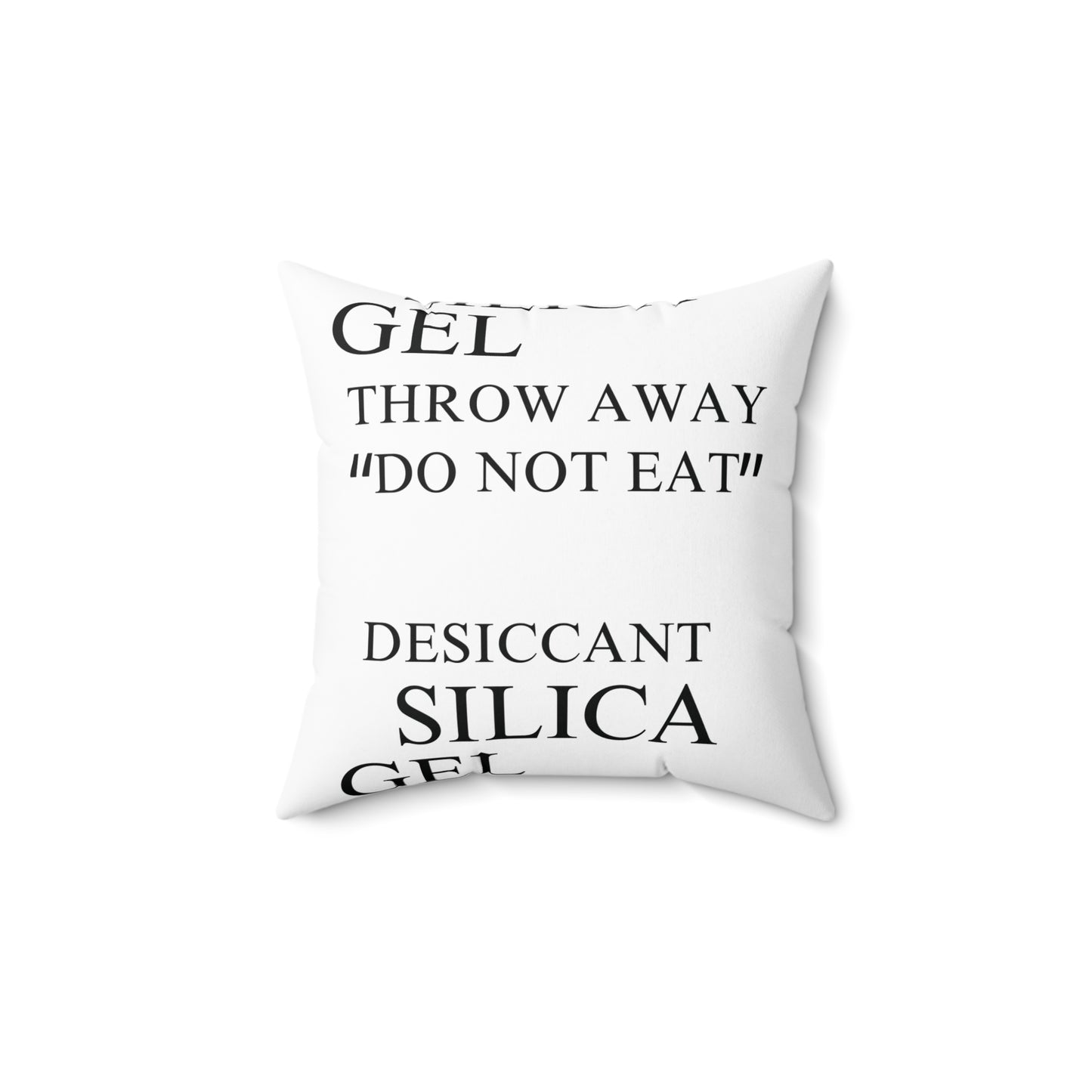 Silica Gel Decorative Pillow - Throw Cushion for Home