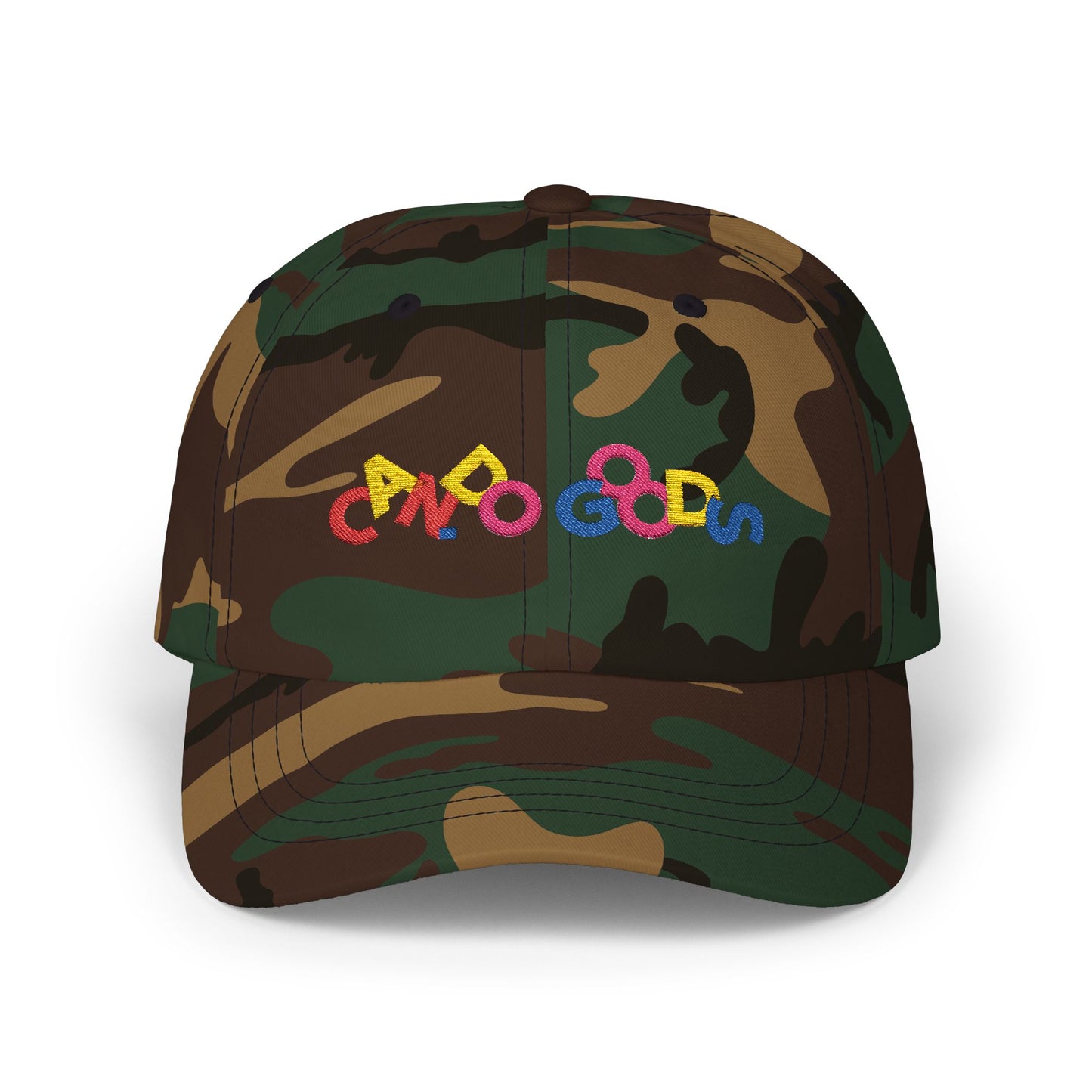 CanDo Goods Embroidered Dad Cap, Because Sometimes We Identify as a Dad - 6 Color Options