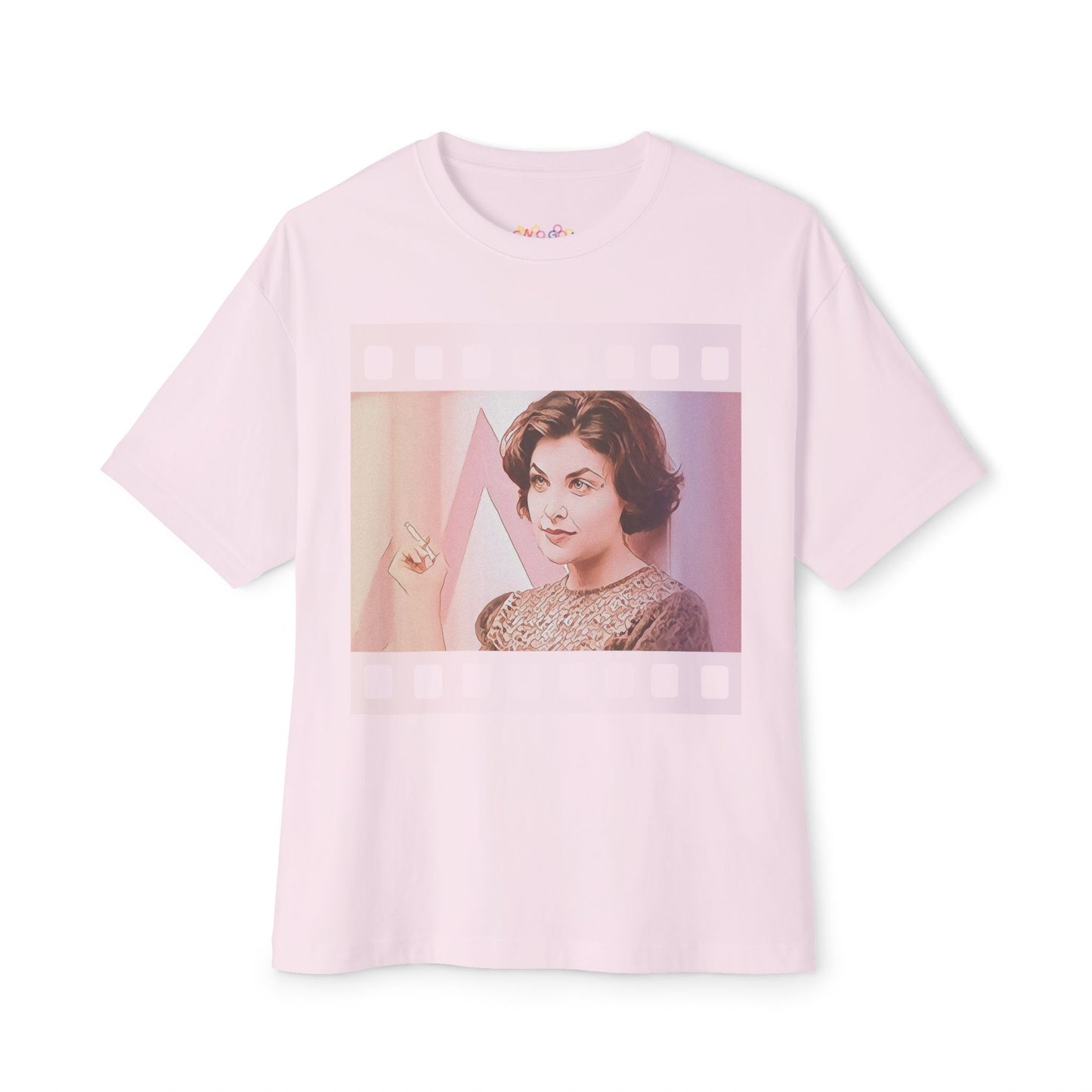 Portrait of Audrey Horne - Premium Unisex Oversized Boxy Tee