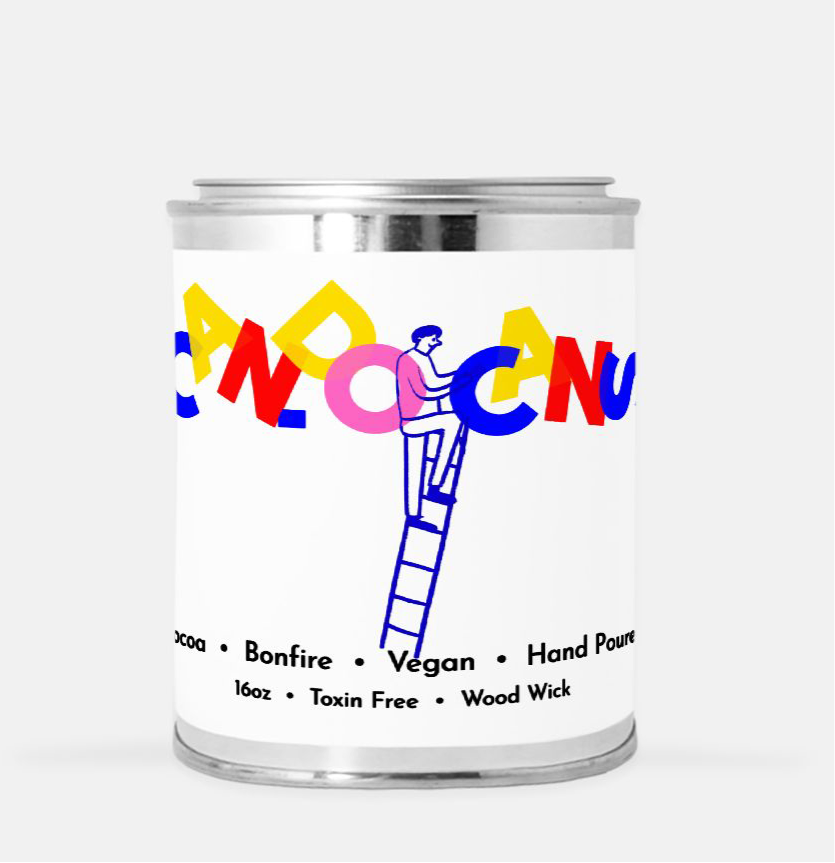 Candle Paint Can (Hand Poured 16 oz.)