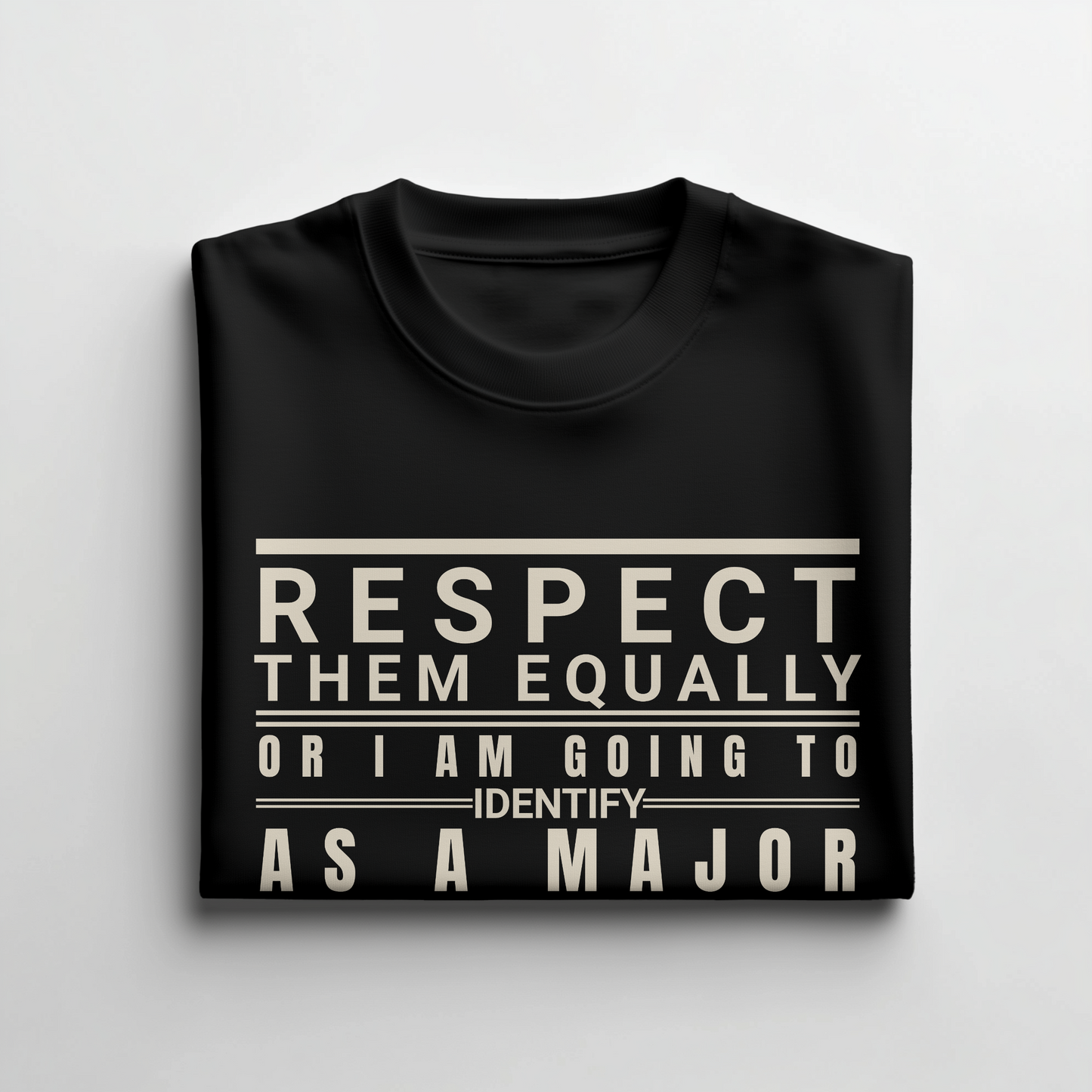 Unisex Respect Them Boxy Classic Boxy Tee - 5 Color Options