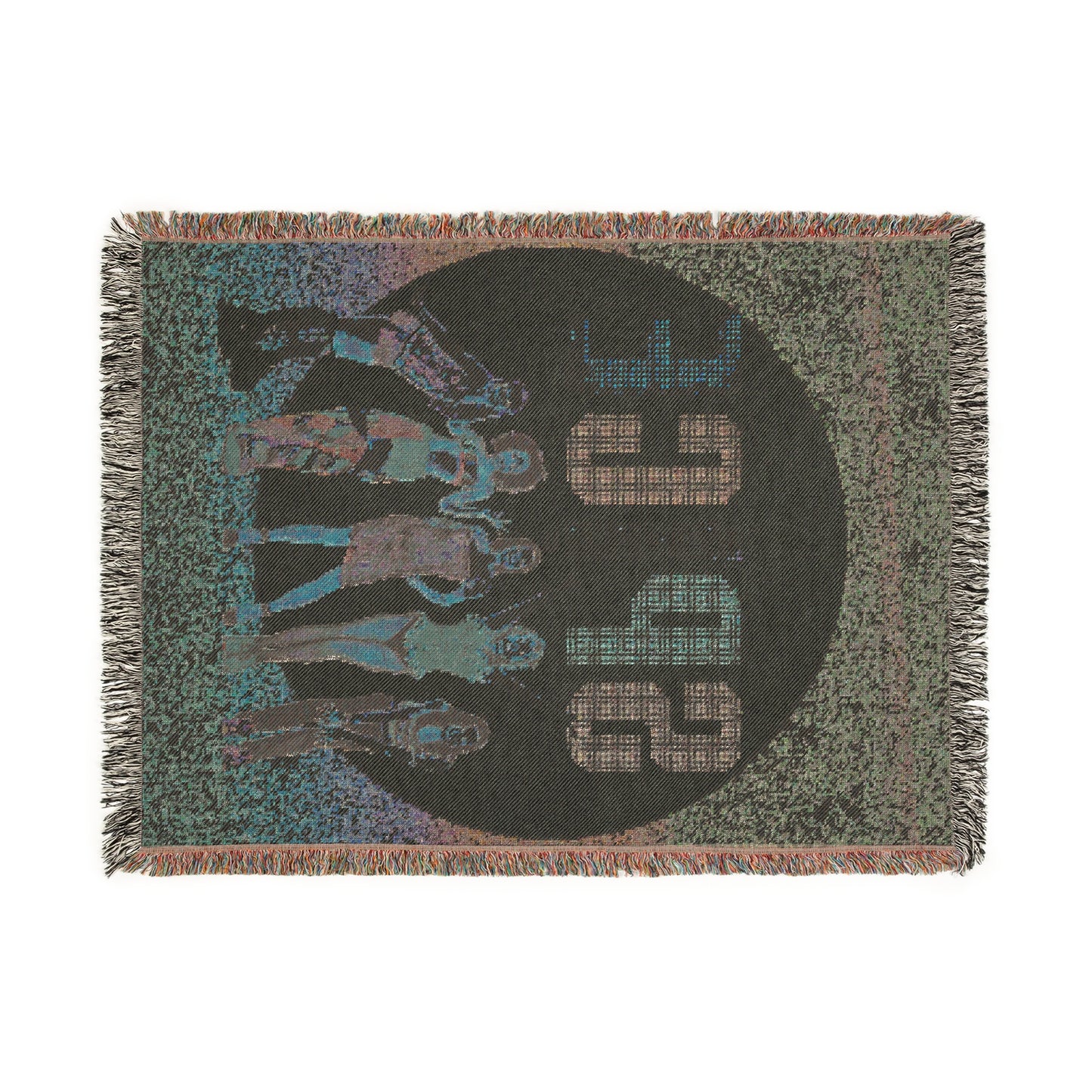 Spice Love Jacquard Tapestry Woven Throw Blanket