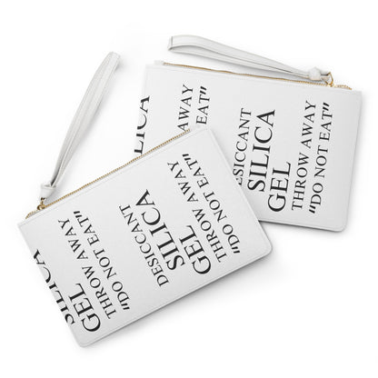 Minimalist Silica Gel Clutch Bag Wristlet Clutch Accessory Bag