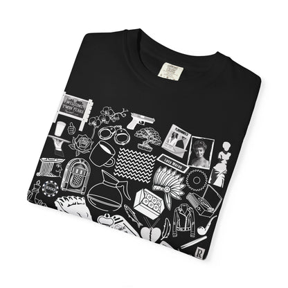 For the Love of Lynch - Unisex Peaks Collage T-Shirt