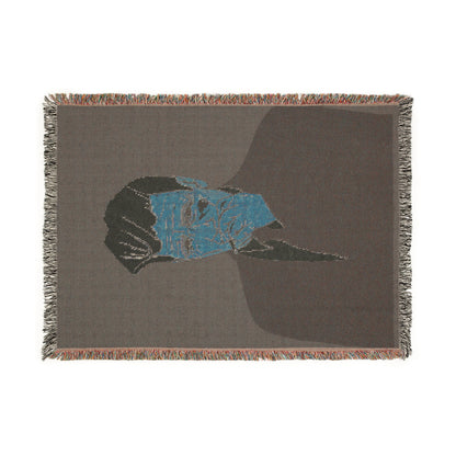 For the Love of Lynch - Blue - Cotton Woven Blanket