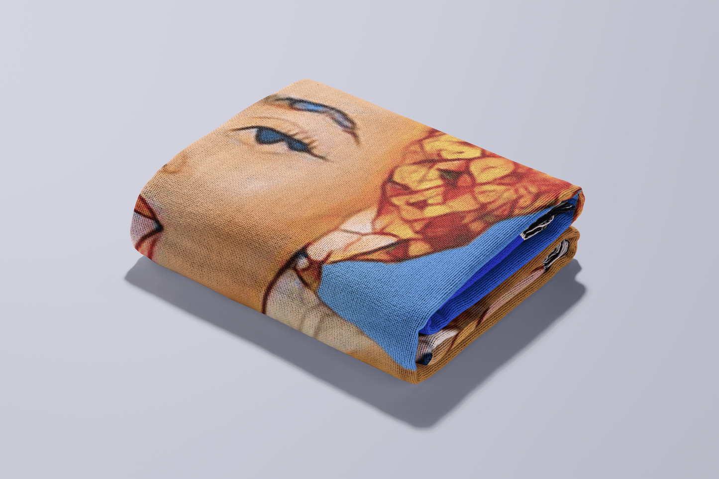 The CanDo painting Ice Spice Jacquard Woven Blanket - LTD Edition
