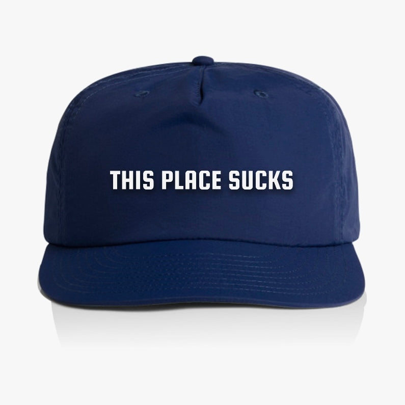 'This Place Sucks' Quick-Dry Outdoor Running Snapback Hat