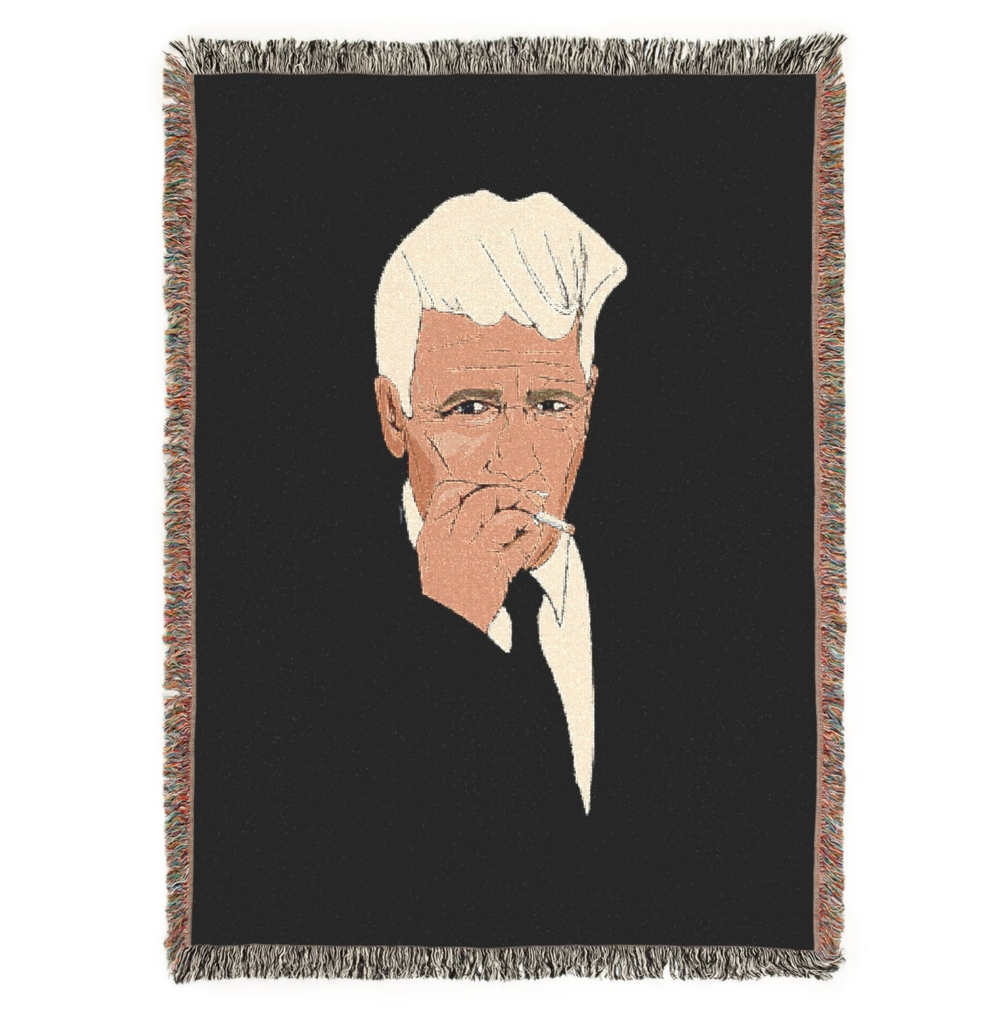 For the Love of Lynch - Black - Cotton Woven Blanket