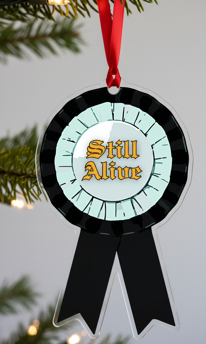 The Still Alive Award Goes To... - Holiday Ornament