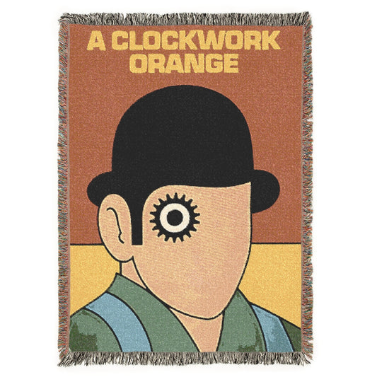 A Clockwork Orange - Woven Tapestry Jacquard Throw Blanket