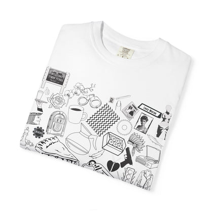 For the Love of Lynch - Unisex Peaks Collage T-Shirt