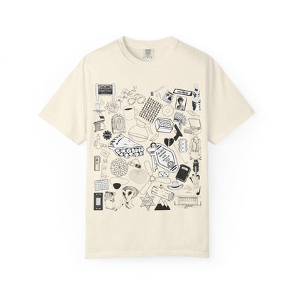For the Love of Lynch - Unisex Peaks Collage T-Shirt