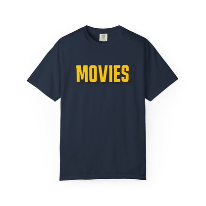 'MOVIES' Premium Unisex Premium 100% Cotton T-Shirt