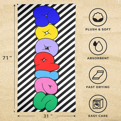 CanDo GOODIES LOGO Beach Towel